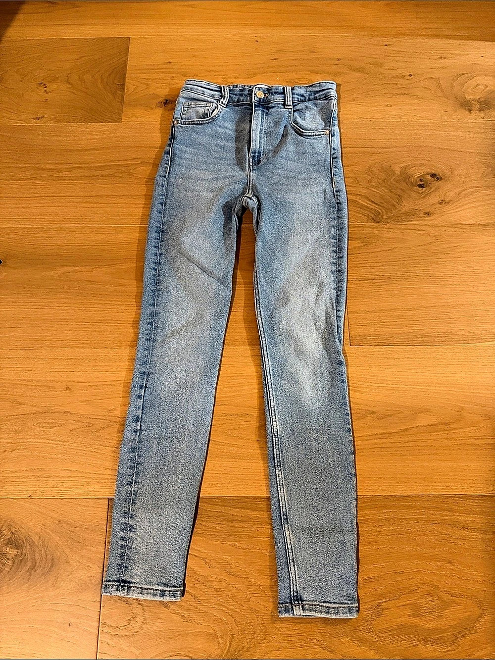 ZARA Skinny Jeans in Blue size 4